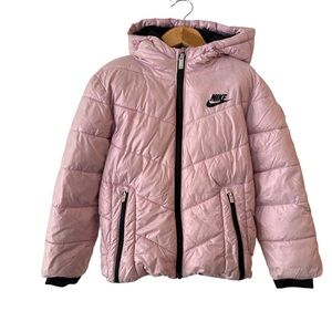Nike Kids Light Pink Puffer Jacket